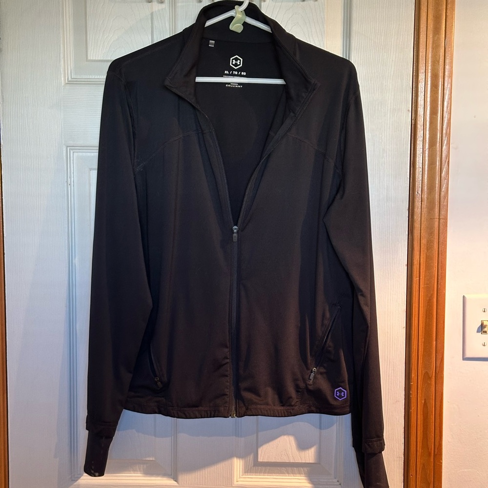Ladies XL Under Armour Heat Gear Zip-Up